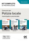 Concorsi per Polizia locale municipale e provinciale - Kit completo di preparazione